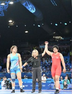 रीतिका हुडा बर्नाडेट नागी पर शानदार जीत के साथ क्वार्टर फाइनल में 