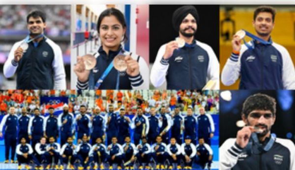 6 पदकों के साथ थमा भारत का ओलंपिक अभियान, दोहरी पदक संख्या का आंकड़ा काफी दूर रहा 