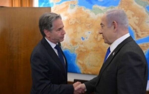 तेल अवीव में शीर्ष इजरायली नेतृत्व से ब्लिंकन की मुलाकात आज 