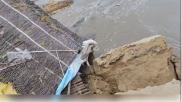 बिहार के भागलपुर में तटबंध क्षतिग्रस्त, गोपालपुर प्रखंड के कई गांवों में पानी घुसा 