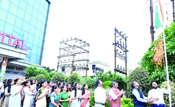 सुयश हॉस्पिटल ने मनाया आजादी का 78वां राष्ट्रपर्व