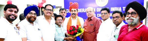 कैट वरिष्ठ राष्ट्रीय उपाध्यक्ष निर्वाचित होने का श्रेय छग के 12 लाख व्यापारियों का सम्मान-पारवानी