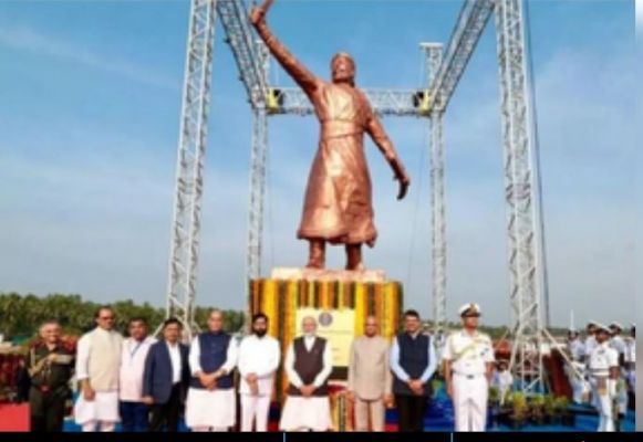 शिवाजी महाराज की प्रतिमा को हुए नुकसान की हमें चिंता, जांच टीम का किया गठन: नौसेना 