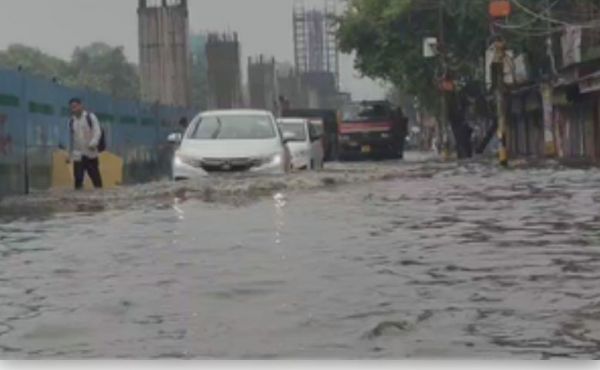 दिल्ली : बारिश से जगह-जगह जलभराव, मौसम विभाग ने येलो अलर्ट जारी किया