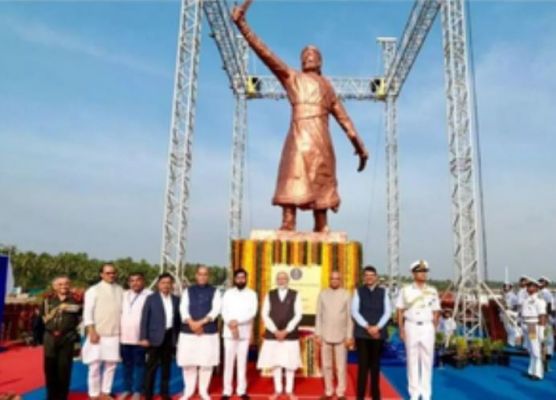 महाराष्ट्र: छत्रपति शिवाजी की मूर्ति मामले में एक शख्स कोल्हापुर से गिरफ्तार 