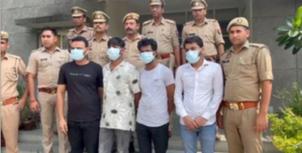 शेयर ट्रेडिंग सॉफ्टवेयर के नाम पर करोड़ों की धोखाधड़ी के आरोप में महिला समेत पांच गिरफ्तार 