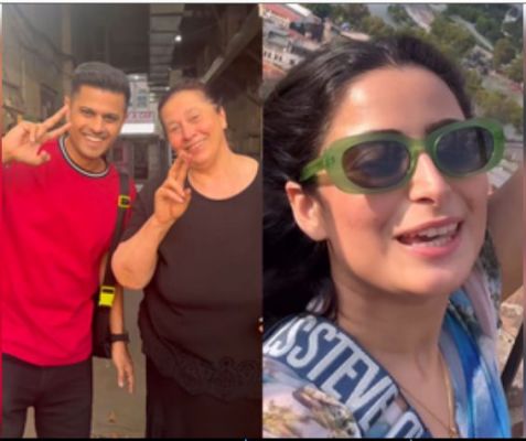 जॉर्जिया में हो रही थी 'मेघा बरसेंगे' की शूटिंग, तभी नील भट्ट और ऐश्वर्या से टकराई राज कपूर की जबरा फैन 