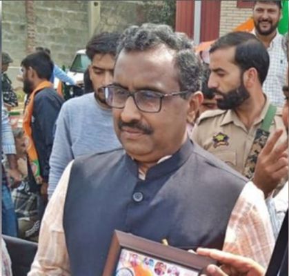 भाजपा की जीत के बाद जम्मू-कश्मीर में नया नेतृत्व उभरेगा : राम माधव 