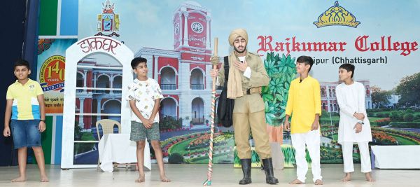 जीवन वृतांत-योगदान दर्शाते राजकुमार कॉलेज ने मनाई तिलक, तुलसीदास और प्रेमचंद जयंती