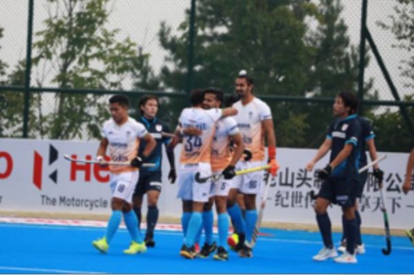 एशियाई हॉकी चैंपियंस ट्रॉफी : जापान को 5-1 से हरा कर टॉप पर भारत 