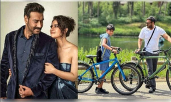 अपने ‘लिटिल मैन’ युग का बर्थडे सेलिब्रेट कर रहे अजय और काजोल 