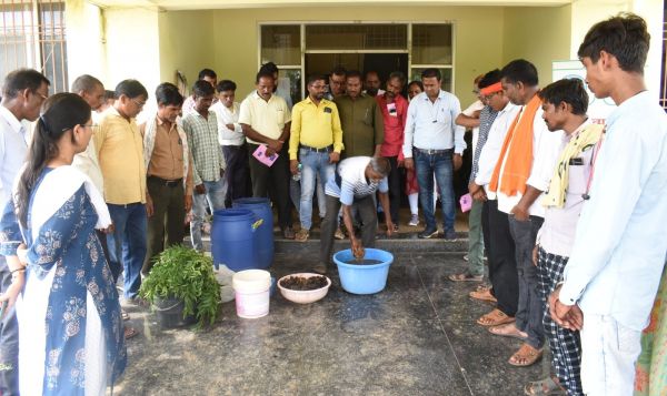 प्रक्षेत्र दिवस सह कृषक प्रशिक्षण