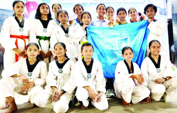 सीबीएसई फार ईस्ट जोन ताइक्वांडो टूर्नामेंट में जेपी इंटरनेशनल विद्यार्थियों का शानदार प्रदर्शन