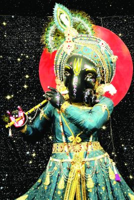 श्री कृष्ण लीला की मनमोहक गणेश झांकी