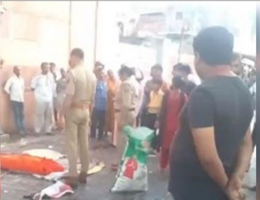 कानपुर में हिट एंड रन केस : मंदिर के बाहर सो रहे साधु दंपत्ति को कार ने रौंदा, दोनों की मौत