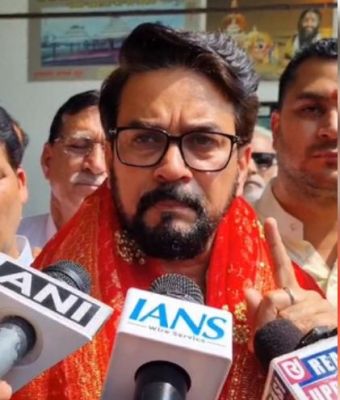 कांग्रेस और नेशनल कांफ्रेंस के तार पाकिस्तान से जुड़े : अनुराग ठाकुर 