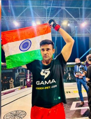 एमएमए मुकाबला जीतने वाले पहले भारतीय पुरुष पहलवान बने संग्राम सिंह 