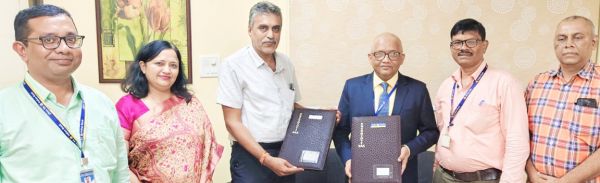 दक्षिण पूर्व मध्य रेलवे बिलासपुर और इंडियन बैंक के मध्य सैलरी खाते खुलवाने एमओयू