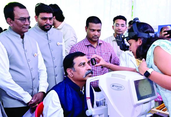 कैट एवं नारायणा एमएमआई हॉस्पिटल के संयुक्त तत्वाधान में विशाल स्वास्थ्य शिविर का आयोजन 