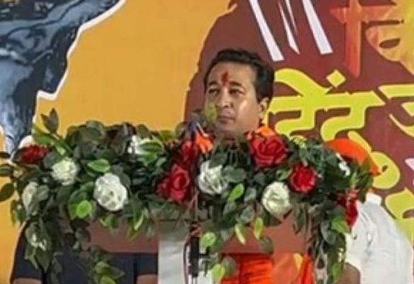 हिन्दू फ्लावर नहीं आग, भाईचारा चाहते हैं लेकिन सबक सिखाना भी आता है: नितेश राणे 