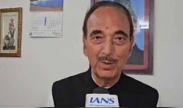 जम्मू-कश्मीर में चुनाव को लेकर दुख भी है और खुशी भी : गुलाम नबी आजाद 
