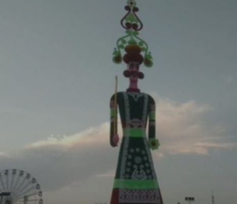 दशहरे पर दिल्ली के द्वारका में दुनिया के सबसे ऊंचे 211 फीट के रावण के पुतले का क‍िया जाएगा दहन 