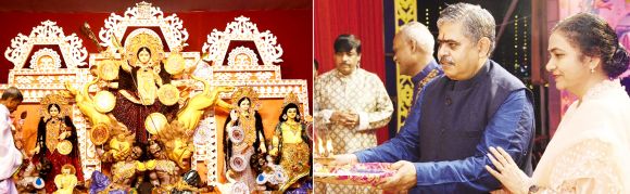 बालको सीईओ एवं निदेशक कुमार ने देवी आराधना करके उत्तरोत्तर प्रगति कामना की