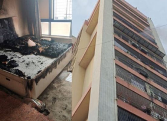 मुंबई: लोखंडवाला कॉम्प्लेक्स के एक फ्लैट में लगी भीषण आग, बुजुर्ग दंपति समेत तीन लोगों की मौत 