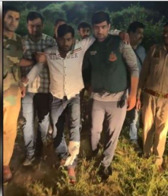 मथुरा: लॉरेंस बिश्नोई और हाशिम बाबा गैंग का शार्प शूटर मुठभेड़ में गिरफ्तार 