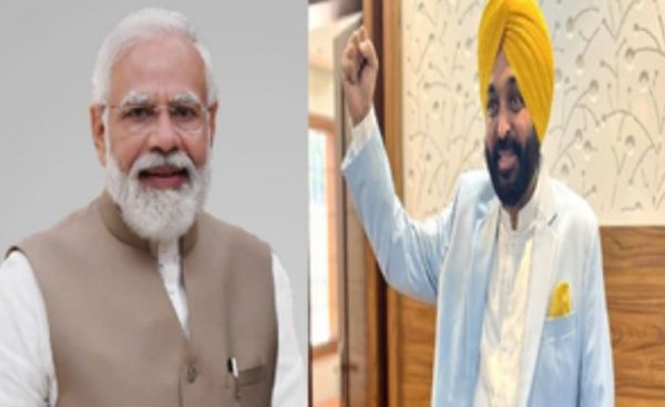 पीएम मोदी ने पंजाब के सीएम भगवंत मान को दी जन्मदिन की बधाई 