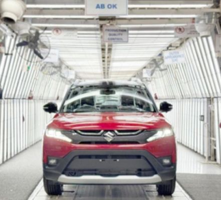 मारुति सुजुकी इंडिया ने मानेसर प्लांट में 1 करोड़ यूनिट का उत्पादन कर बनाया रिकॉर्ड 
