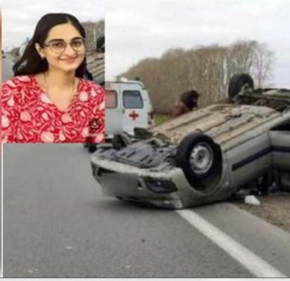 रूस में सड़क हादसे का शिकार बनी मैहर की सृष्टि का शव दिल्ली पहुंचा