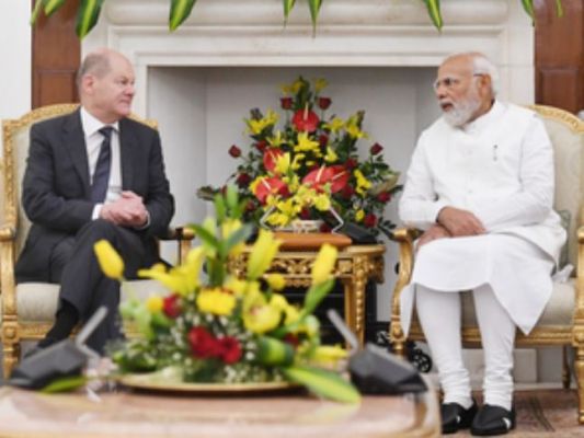 जर्मन चांसलर ओलाफ स्कोल्ज आज पहुंचेंगे दिल्ली, पीएम मोदी से करेंगे मुलाकात 