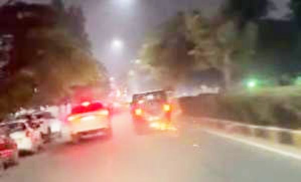 करनाल में थार चालक ने मोटरसाइकिल सवार को लगभग एक किलोमीटर तक घसीटा