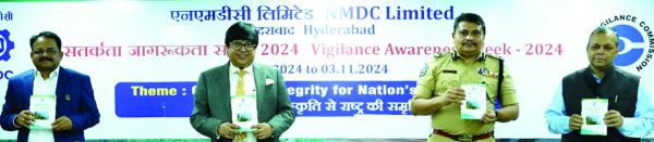 अखंडता और नैतिक प्रथाओं का महत्व बताते हुए एनएमडीसी ने मनाया सतर्कता जागरूकता सप्ताह