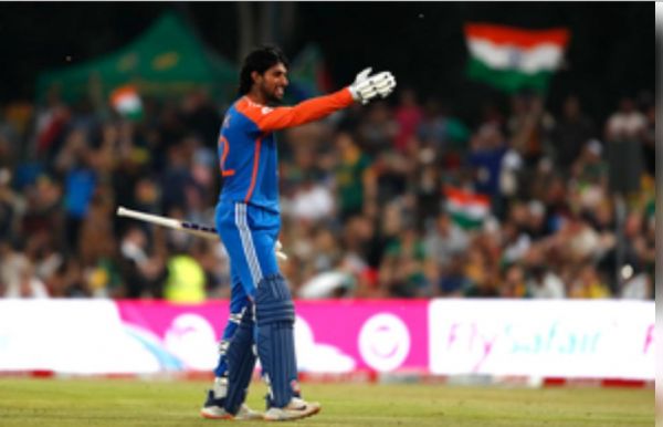 दक्षिण अफ्रीका में दो शतक जड़ने पर तिलक वर्मा ने कहा, 'ये एक अविश्वसनीय अहसास' 