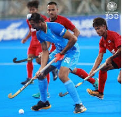 गत चैम्पियन भारत ने पुरुष जूनियर एशिया कप हॉकी के पहले मैच में थाईलैंड को 11-0 से रौंदा