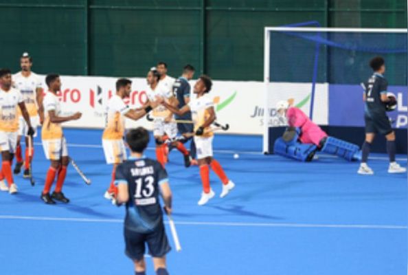 पुरुष जूनियर एशिया कप हॉकी : अरिजीत सिंह हुंदल के गोल ने भारत को जापान पर 3-2 से जीत दिलाई
