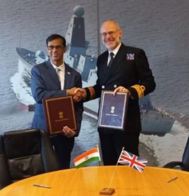 नौसेना के लिए इलेक्ट्रिक प्रोपल्शन सिस्टम में मदद करेगा ब्रिटेन 