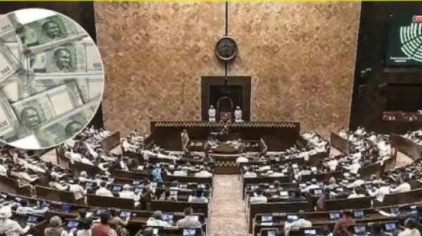 राज्यसभा में कांग्रेस के सिंघवी की सीट के पास 500 रुपये के नोटों की गड्डी पाई गई, सदन में हंगामा