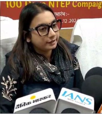 समस्तीपुर : सांसद शांभवी चौधरी ने की 100 दिन के विशेष अभियान की शुरुआत, कहा- इस बीमारी को हराएंगे 