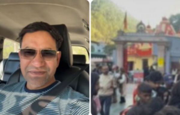 नीम करौली बाबा के आश्रम पहुंचे भोजपुरी स्टार 'निरहुआ', हाथ जोड़ कर बोले - कृपा बनी रहे 