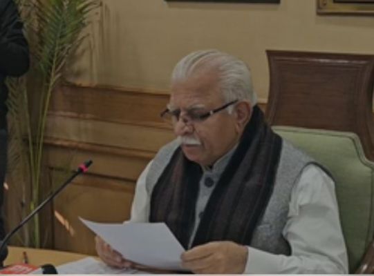 आज देश तेजी से आगे बढ़ रहा है : मनोहर लाल 