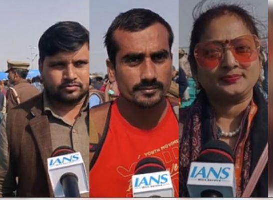 प्रयागराज में पीएम मोदी के आगमन से लोग उत्साहित, कहा- प्रधानमंत्री के नेतृत्व में लिखा जा रहा है नया इतिहास 