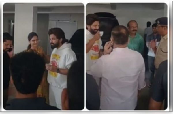 संध्या थिएटर भगदड़ मामला : 'पुष्पा' स्टार अल्लू अर्जुन को तेलंगाना पुलिस ने हिरासत में लिया