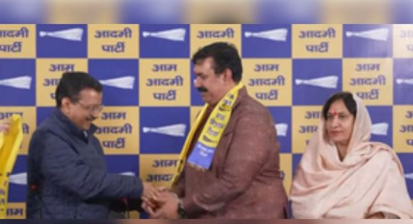 रमेश पहलवान ‘आप’ में हुए शामिल, मिला टिकट