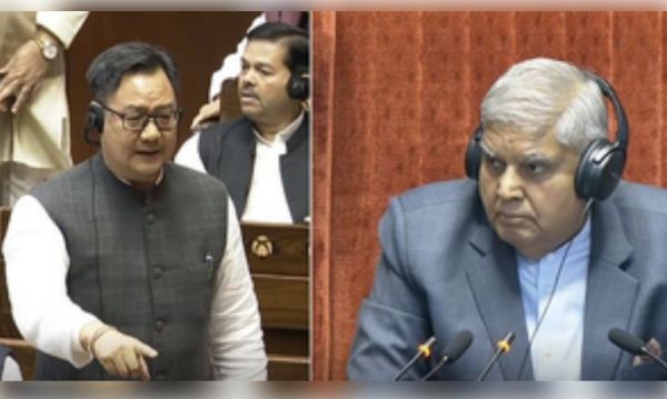 राहुल गांधी ने सांसदों पर हमला किया, देश से माफी मांगे कांग्रेस : किरेन रिजिजू