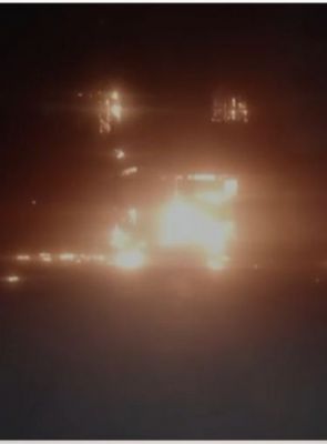 मध्य प्रदेश के देवास में आग का तांडव, पति-पत्नी और दो बच्चे जिंदा जले 