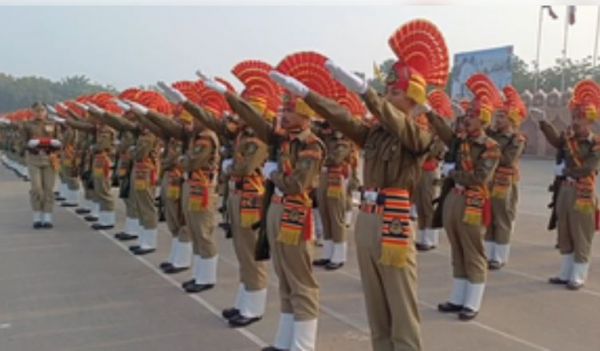 जोधपुर में बीएसएफ जवानों का दीक्षांत समारोह, राजस्थान फ्रंटियर के आईजी रहे मुख्य अतिथि 
