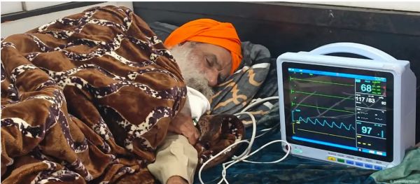 आमरण अनशन पर बैठे किसान नेता डल्लेवाल की जान को खतरा